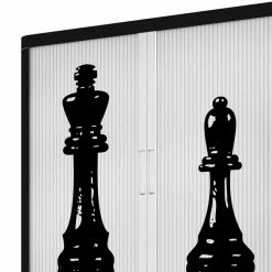 EasyOffice by Paperflow Aktenschrank easyOffice - Noire et Blanc XIV - Schwarz / Weiß - Höhe: 204 cm 10 EasyOffice by Paperflow Aktenschrank easyOffice - Noire et Blanc XIV - Schwarz / Weiß - Höhe: 204 cm -BÜROMÖBEL Verkaufsgeschäft aktenschrank easyoffice nore et blanc iii 204 cm 1850578