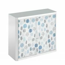 EasyOffice by Paperflow Rollladenschrank easyOffice - Papier Peints IX - Höhe: 104 cm -BÜROMÖBEL Verkaufsgeschäft aktenschrank easyoffice papier peints ix 104 cm 1892134