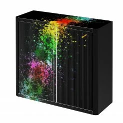 EasyOffice by Paperflow Aktenschrank easyOffice Pop Art - Höhe: 104 cm