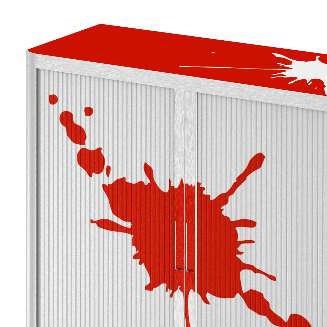 EasyOffice by Paperflow Aktenschrank easyOffice Stickers II - Rot - Höhe: 104 cm 7 EasyOffice by Paperflow Aktenschrank easyOffice Stickers II - Rot - Höhe: 104 cm – Bild 5