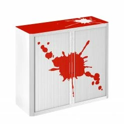 EasyOffice by Paperflow Aktenschrank easyOffice Stickers II - Rot - Höhe: 104 cm 11 EasyOffice by Paperflow Aktenschrank easyOffice Stickers II - Rot - Höhe: 104 cm -BÜROMÖBEL Verkaufsgeschäft aktenschrank easyoffice stickers ii rot 104 cm 1933338