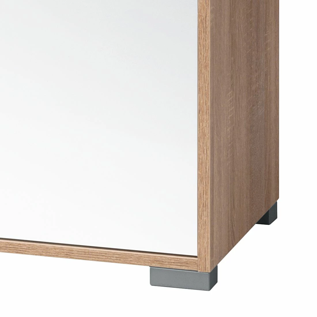 Aktenschrank Merit I - Eiche Sonoma Dekor / Hochglanz Weiß 5 Aktenschrank Merit I - Eiche Sonoma Dekor / Hochglanz Weiß – Bild 3