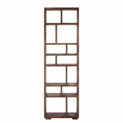 Ars Natura Bücherregal Trangle - Sheesham Massiv -BÜROMÖBEL Verkaufsgeschäft buecherregal trangle sheesham massiv 702678