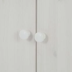 Maison Belfort Bücherwand Lillehammer IV - Kiefer massiv - Kiefer Weiß / Kiefer Honig -BÜROMÖBEL Verkaufsgeschäft buecherwand lillehammer iv kiefer massiv weiss honig 1067522