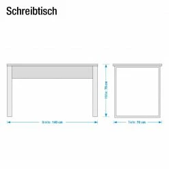 Home24office Büro-Set Paddington (2-teilig) -BÜROMÖBEL Verkaufsgeschäft buero set paddington 2 teilig 1102618