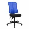 Topstar Bürodrehstuhl Head Point - Blau / Schwarz - Ohne Kopfstütze - Ohne Armlehnen -BÜROMÖBEL Verkaufsgeschäft buerodrehstuhl head point ohne armlehnen blau schwarz 1139810