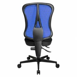 Topstar Bürodrehstuhl Head Point - Blau / Schwarz - Ohne Kopfstütze - Ohne Armlehnen -BÜROMÖBEL Verkaufsgeschäft buerodrehstuhl head point ohne armlehnen blau schwarz 1139814