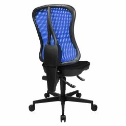 Topstar Bürodrehstuhl Head Point - Blau / Schwarz - Ohne Kopfstütze - Ohne Armlehnen -BÜROMÖBEL Verkaufsgeschäft buerodrehstuhl head point ohne armlehnen blau schwarz 1139822