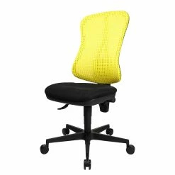 Topstar Bürodrehstuhl Head Point - Gelb / Schwarz - Ohne Kopfstütze - Ohne Armlehnen -BÜROMÖBEL Verkaufsgeschäft buerodrehstuhl head point ohne armlehnen gelb schwarz 1139874