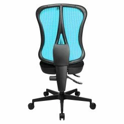 Topstar Bürodrehstuhl Head Point - Hellblau / Schwarz - Ohne Kopfstütze - Ohne Armlehnen -BÜROMÖBEL Verkaufsgeschäft buerodrehstuhl head point ohne armlehnen hellblau schwarz 1139842
