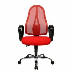 Topstar Bürodrehstuhl Open Point P Somo - Rot / Schwarz 14 Topstar Bürodrehstuhl Open Point P Somo - Rot / Schwarz -BÜROMÖBEL Verkaufsgeschäft buerodrehstuhl open point p somo textilbezug rot 248320