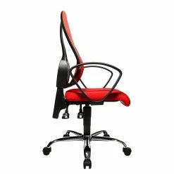 Topstar Bürodrehstuhl Open Point P Somo - Rot / Schwarz 12 Topstar Bürodrehstuhl Open Point P Somo - Rot / Schwarz -BÜROMÖBEL Verkaufsgeschäft buerodrehstuhl open point p somo textilbezug rot 248321