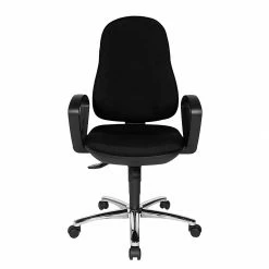 Topstar Bürostuhl Syncro Steel - Schwarz -BÜROMÖBEL Verkaufsgeschäft buerostuhl syncro steel textilbezug schwarz 247324