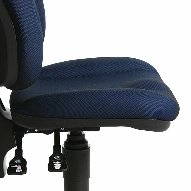 Topstar Bürostuhl Wellpoint 10 P - Blau / Schwarz 9 Topstar Bürostuhl Wellpoint 10 P - Blau / Schwarz – Bild 7