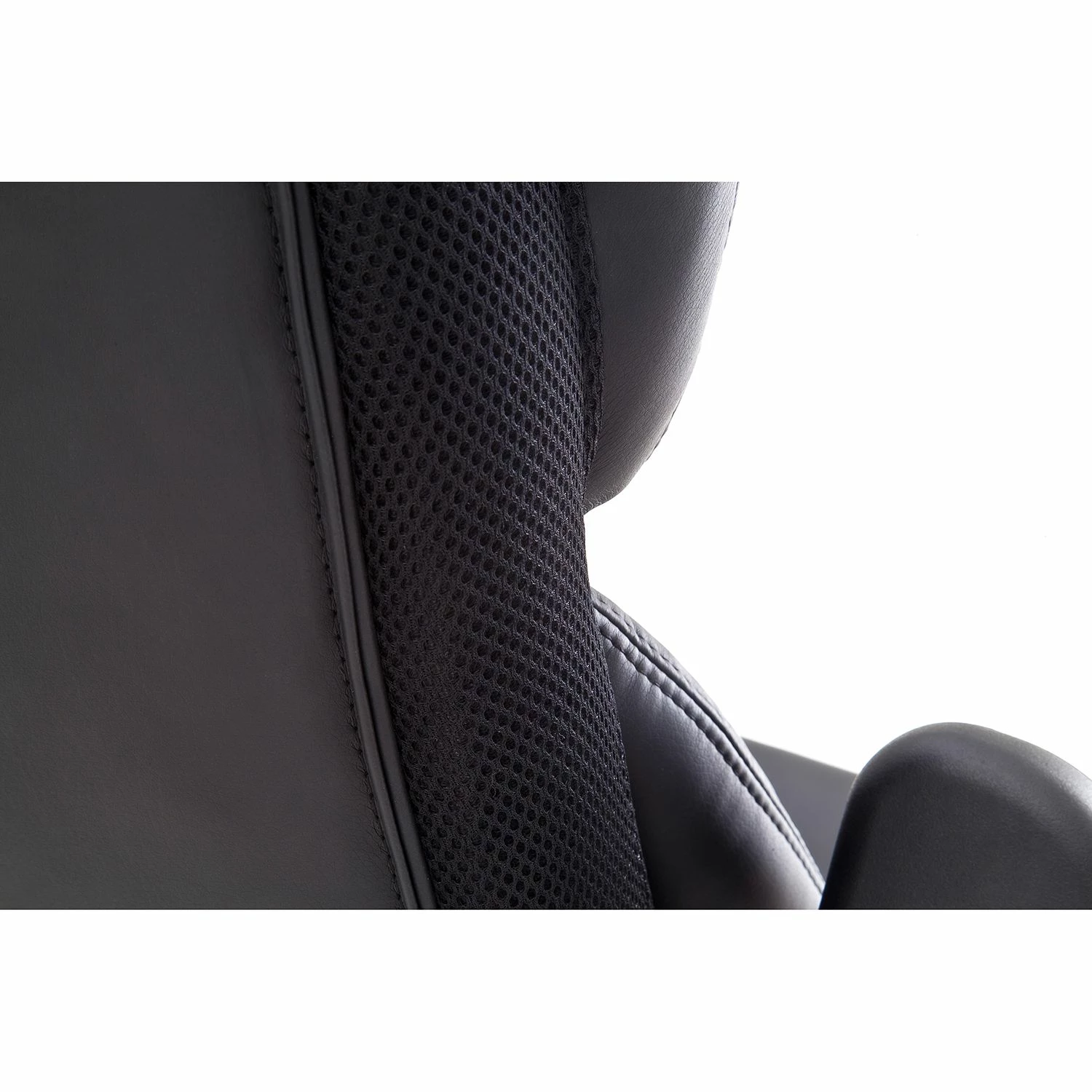 Fredriks Chefsessel Deverre XXL - Kunstleder - Schwarz / Silber 15 Fredriks Chefsessel Deverre XXL - Kunstleder - Schwarz / Silber – Bild 13