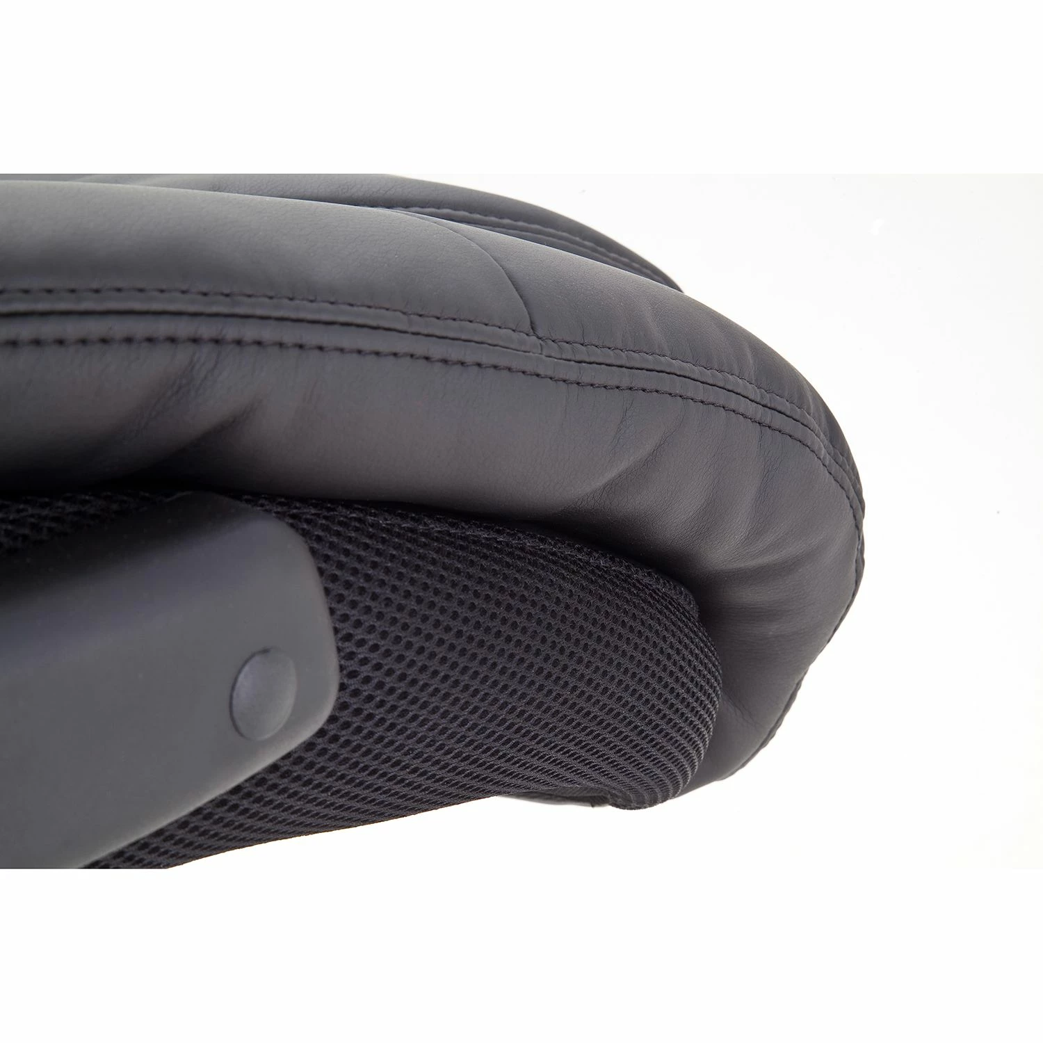 Fredriks Chefsessel Deverre XXL - Kunstleder - Schwarz / Silber 16 Fredriks Chefsessel Deverre XXL - Kunstleder - Schwarz / Silber – Bild 14