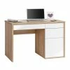 Maja Möbel Computer-Schreibtisch Frontie - Eiche Sonoma Dekor / Hochglanz Weiß -BÜROMÖBEL Verkaufsgeschäft computer schreibtisch frontie sonoma eiche dekor weiss hochglanz 1407671