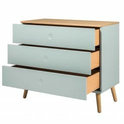 Tenzo Kommode Dot III - Mint -BÜROMÖBEL Verkaufsgeschäft kommode dot iii eiche teilmassiv grau 5147784