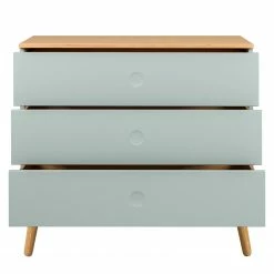 Tenzo Kommode Dot III - Mint -BÜROMÖBEL Verkaufsgeschäft kommode dot iii eiche teilmassiv mint 5147796