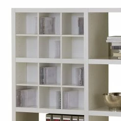 Fredriks Regal Concept VI - Hochglanz Weiß / Eiche Dekor -BÜROMÖBEL Verkaufsgeschäft regal concept vi hochglanz weiss eiche dekor 1994094