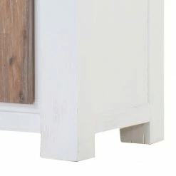 Maison Belfort Regal Doral - Akazie teilmassiv - Weiß / Braun -BÜROMÖBEL Verkaufsgeschäft regal doral akazie teilmassiv weiss braun 1962158