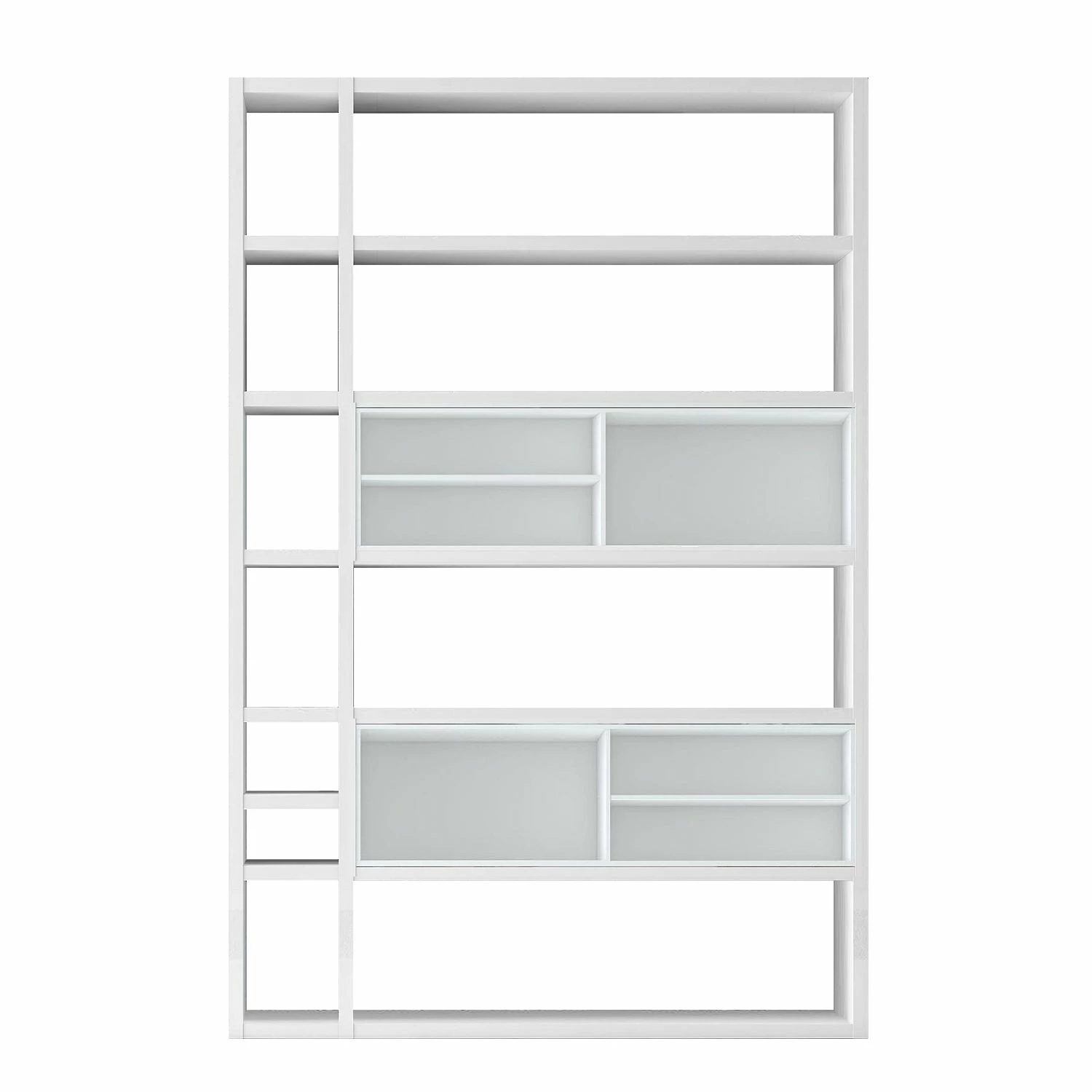 Loftscape Regal Emporior I - Cremeweiß - Ohne Beleuchtung 3 Loftscape Regal Emporior I - Cremeweiß - Ohne Beleuchtung