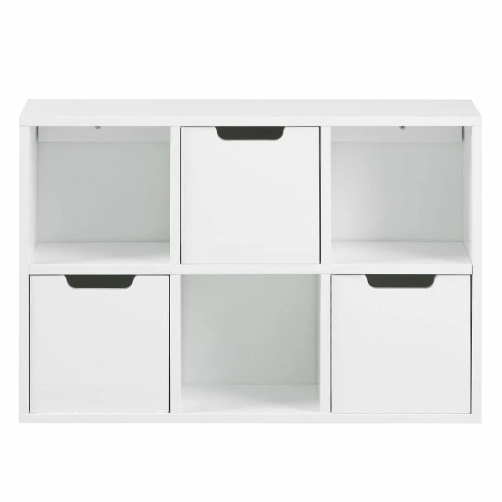 Mørteens Regal Nees - Eiche teilmassiv - Weiß 3 Mørteens Regal Nees - Eiche teilmassiv - Weiß