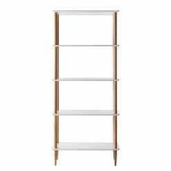 Mørteens Regal Opalanka - Eiche teilmassiv - Weiß / Eiche -BÜROMÖBEL Verkaufsgeschäft regal opalanka eiche teilmassiv weiss eiche 4759440