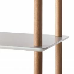 Mørteens Regal Opalanka - Eiche teilmassiv - Weiß / Eiche -BÜROMÖBEL Verkaufsgeschäft regal opalanka eiche teilmassiv weiss eiche 4759448