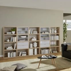 Fredriks Regal Concept II - Eiche Dekor -BÜROMÖBEL Verkaufsgeschäft regal rodos ii eiche dekor 1890374