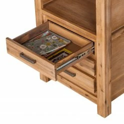 Ars Natura Regal Toumanar - Akazie teilmassiv - Akazie Sand -BÜROMÖBEL Verkaufsgeschäft regal toumanar akazie teilmassiv akazie sand 3627345