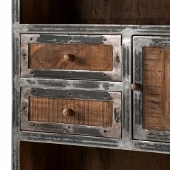 Ars manufacti Regal Wharton II - Akazie teilmassiv / Stahl -BÜROMÖBEL Verkaufsgeschäft regal wharton ii mango teilmassiv stahl 5212232