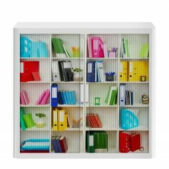 EasyOffice by Paperflow Rollladenschrank easyOffice Bureaux II - Mehrfarbig -BÜROMÖBEL Verkaufsgeschäft rollladenschrank easyoffice bureaux ii 2223142