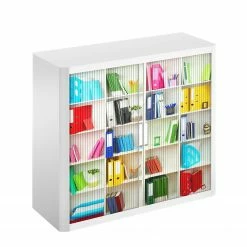 EasyOffice by Paperflow Rollladenschrank easyOffice Bureaux II - Mehrfarbig -BÜROMÖBEL Verkaufsgeschäft rollladenschrank easyoffice bureaux ii 2223146