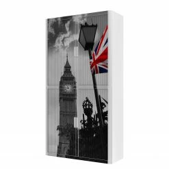 EasyOffice by Paperflow Rollladenschrank easyOffice London II - Grau