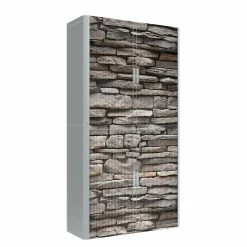 EasyOffice by Paperflow Aktenschrank easyOffice Matieres V - Grau -BÜROMÖBEL Verkaufsgeschäft rollladenschrank easyoffice matieres v 2223282