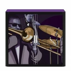 EasyOffice by Paperflow Rollladenschrank easyOffice Musique - Brombeer / Schwarz -BÜROMÖBEL Verkaufsgeschäft rollladenschrank easyoffice musique 204 cm 2222962