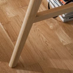 Mørteens Schreibtisch Branno - Eiche teilmassiv - Weiß / Eiche -BÜROMÖBEL Verkaufsgeschäft schreibtisch branno eiche teilmassiv weiss eiche 4853432