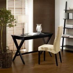 Norrwood Schreibtisch Calise - Schwarz -BÜROMÖBEL Verkaufsgeschäft schreibtisch calise schwarz 3642613