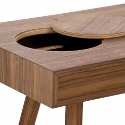 Studio Copenhagen Schreibtisch Karjaa - Walnuss teilmassiv -BÜROMÖBEL Verkaufsgeschäft schreibtisch kierkegaard walnuss massiv 3863868