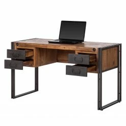 Ars manufacti Schreibtisch Manchester II - Akazie massiv/Metall 16 Ars manufacti Schreibtisch Manchester II - Akazie massiv/Metall -BÜROMÖBEL Verkaufsgeschäft schreibtisch manchester ii akazie massiv metall 4875932