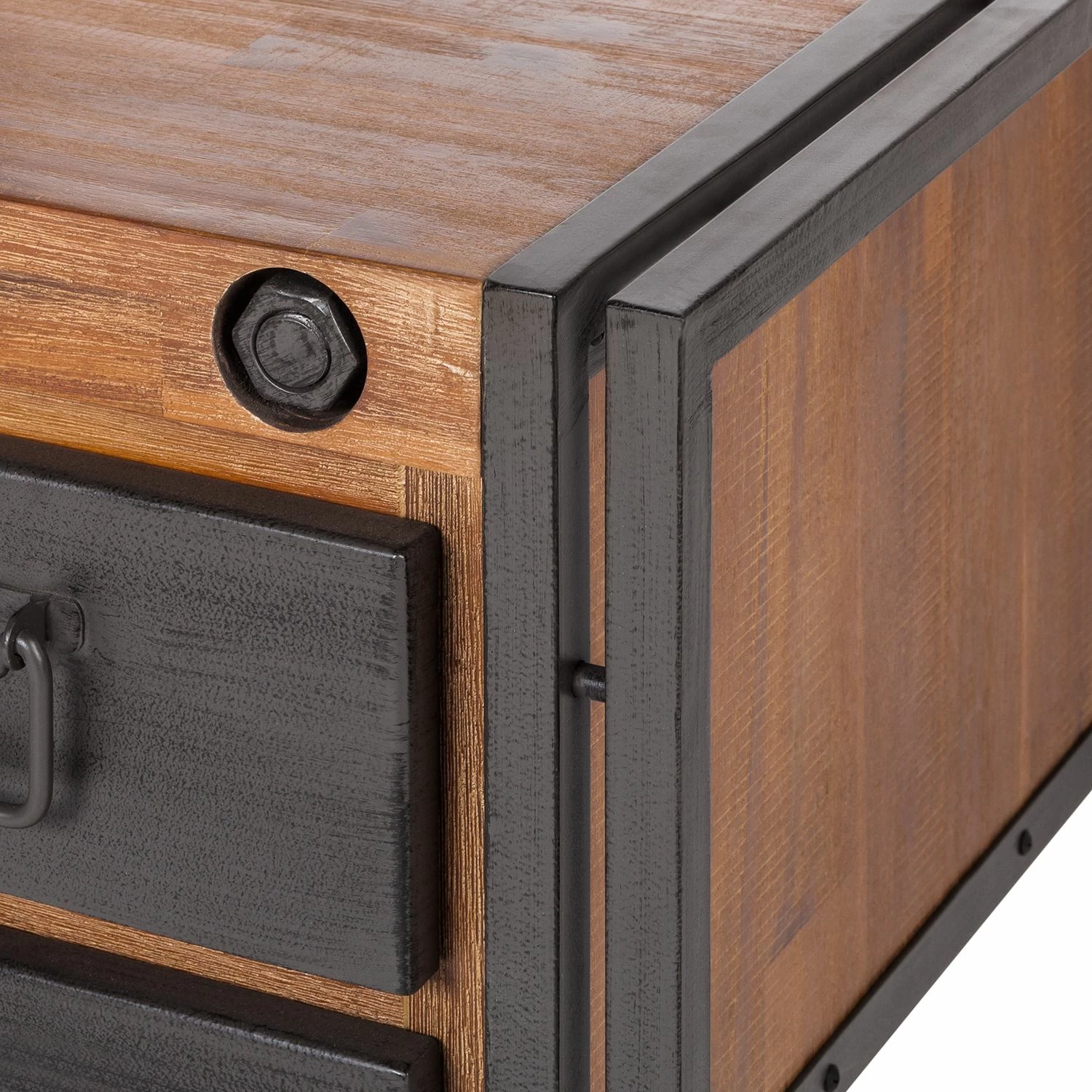 Ars manufacti Schreibtisch Manchester II - Akazie massiv/Metall 11 Ars manufacti Schreibtisch Manchester II - Akazie massiv/Metall – Bild 9