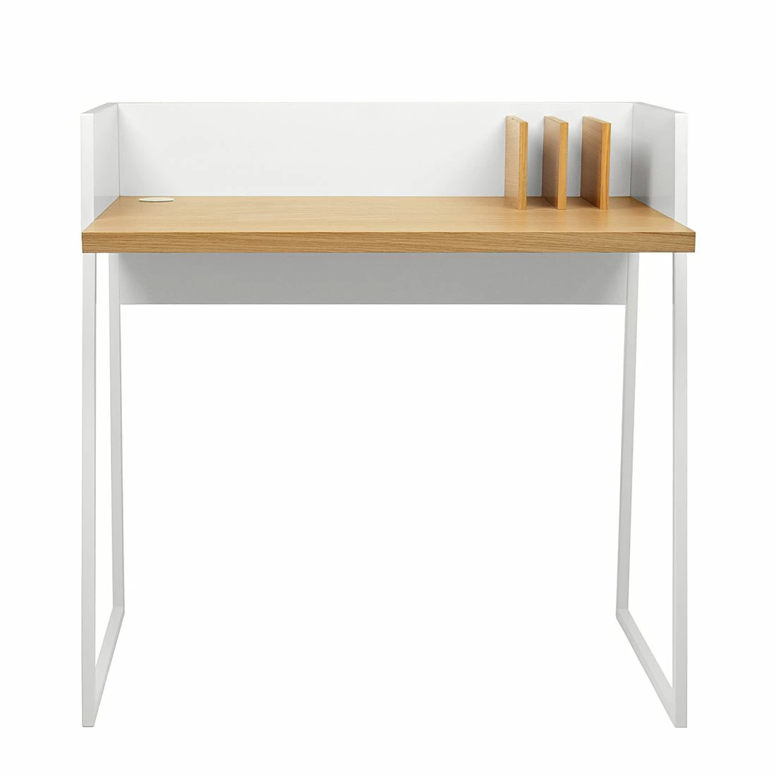 Temahome Schreibtisch Volga - Weiß / Eiche 7 Temahome Schreibtisch Volga - Weiß / Eiche – Bild 5