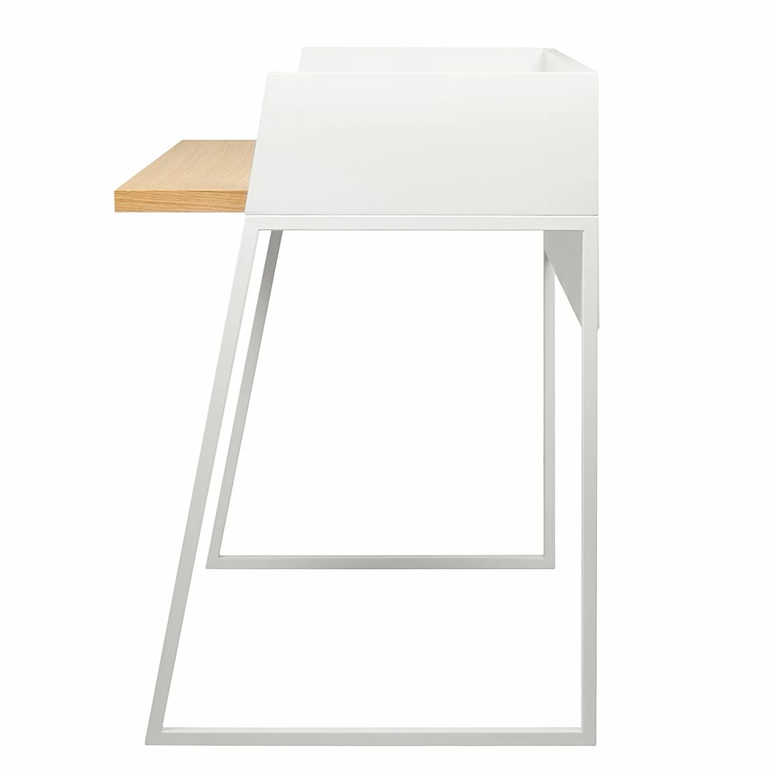 Temahome Schreibtisch Volga - Weiß / Eiche 8 Temahome Schreibtisch Volga - Weiß / Eiche – Bild 6