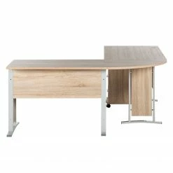 Home24office Schreibtischkombination Office Line - 4-teilig - Eiche Sonoma Dekor -BÜROMÖBEL Verkaufsgeschäft schreibtischkombination office line 4 teilig eiche sonoma dekor 2917429