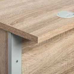 Home24office Schreibtischkombination Office Line - 4-teilig - Eiche Sonoma Dekor -BÜROMÖBEL Verkaufsgeschäft schreibtischkombination office line 4 teilig eiche sonoma dekor 2917433