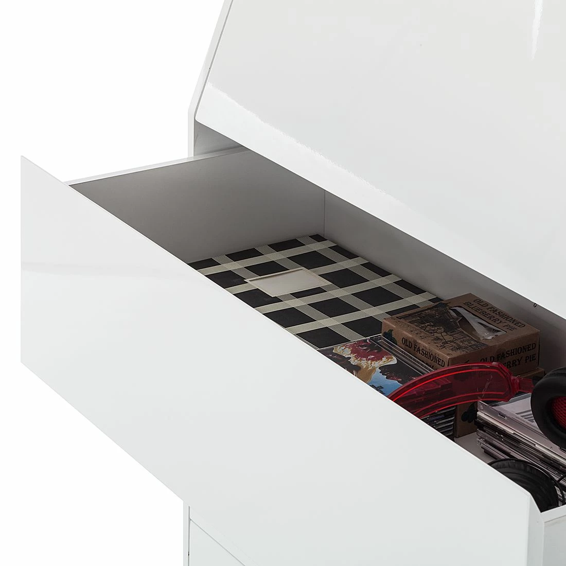 Jahnke Sekretär Cuuba Curve C 10 - Hochglanz Weiß 13 Jahnke Sekretär Cuuba Curve C 10 - Hochglanz Weiß – Bild 11