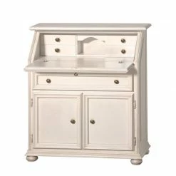 Montreux Sekretär Palermo - Antikweiß -BÜROMÖBEL Verkaufsgeschäft sekretaer palermo tulipe teilmassiv weiss 3512225