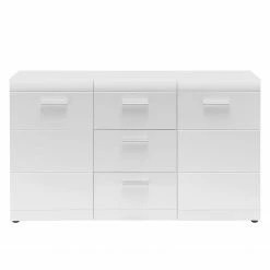 Germania Sideboard Adana - Hochglanz Weiß -BÜROMÖBEL Verkaufsgeschäft sideboard adana hochglanz weiss 5151896