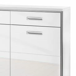 Loftscape Sideboard Arco - Hochglanz Weiß / Weiß -BÜROMÖBEL Verkaufsgeschäft sideboard arco hochglanz weiss weiss 4710764